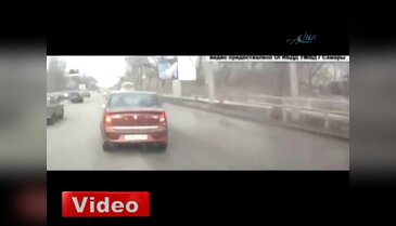 Dehşet anı kamerada!
