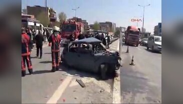 İstanbul'da feci kaza