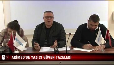 AKİMED'de Yazıcı güven tazeledi