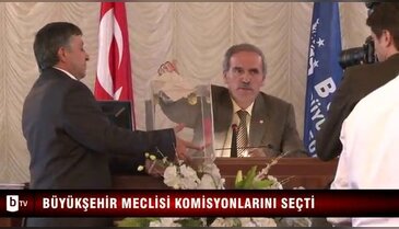 Büyükşehir Meclisi komisyonlarını seçti
