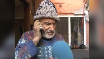 'Alo oğlum, evimiz yandı'