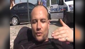 Bursa'da paraşütçü ters rüzgara kapılınca...
