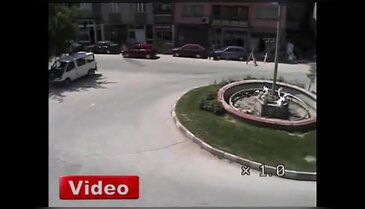 Bakkalın çökme anı kameralarda