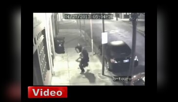 Silahlı hırsıza böyle kafa tuttu