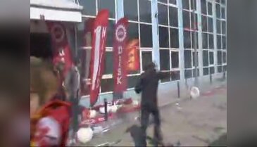 DİSK binası içinde yaşanan büyük gerginlik