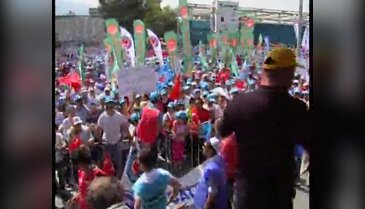 Bursa'da 1 Mayıs coşkusunda gerginlik!