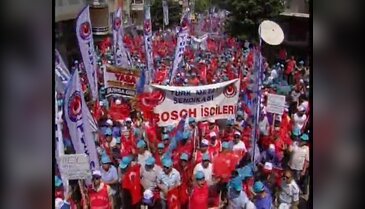 1 Mayıs Bursa'da coşkuyla kutlandı