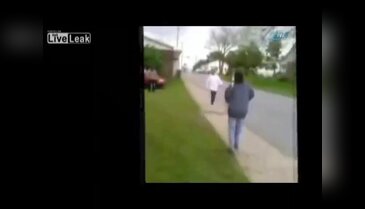 Sokak ortasında komşusunu böyle vurdu