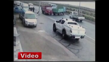 Rize'de akılalmaz trafik kazaları