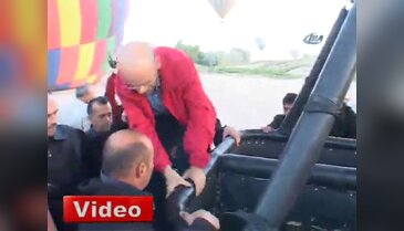 Bakan Şimşek'in balon keyfi