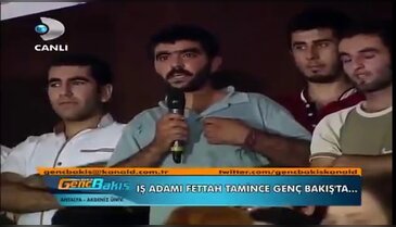 Diyarbakırlı öğrencinin sözleri Genç Bakış`ı karıştırdı
