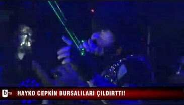 Hayko Cepkin Bursalıları çıldırttı!