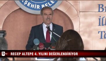 Recep Altepe 4. hizmet yılını değerlendirdi -1