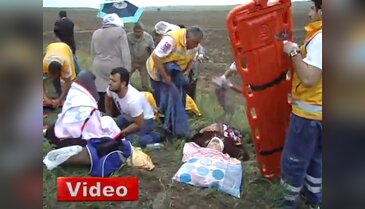 Tur otobüsü devrildi, 20'den fazla yaralı var