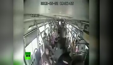Öfkesini şoförden çıkarınca...