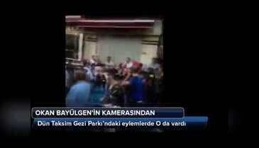 İşte Okan Bayülgen'in kamerasından Taksim