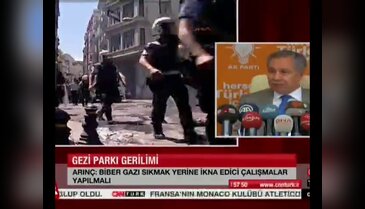 Arınç, Gezi Parkı olaylarıyla ilgili konuştu
