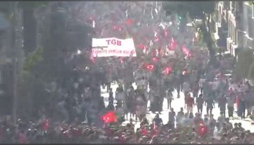 Bursa'dan Gezi Park olaylarına protesto -1