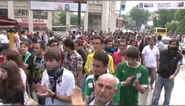 Bursa'da Gezi Parkı tepkisi bugün de sürüyor
