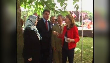 Gürsu'da ağaçlar kitap açtı