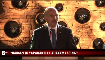 Bursalı vekilden önemli uyarı