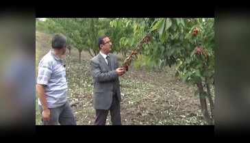 İnegöl'e dolu yağdı