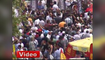 Gezi Parkı'nda cuma namazı