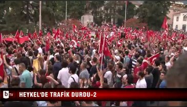 Heykel'de trafik durdu - 3