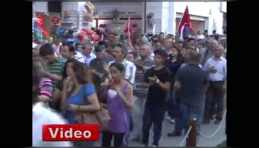 Gezi Parkı'na 'Salsa'lı destek