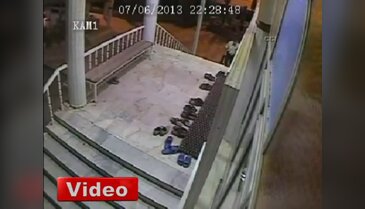 70'lik hırsız kamerada
