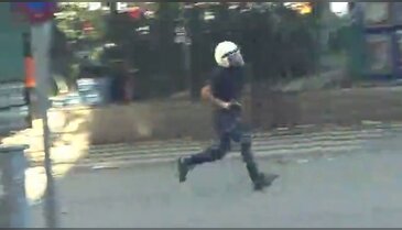 Polisin müdahalesi dünya basınında