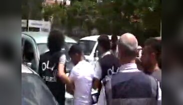 AK Parti binasını yakanlar yakalandı