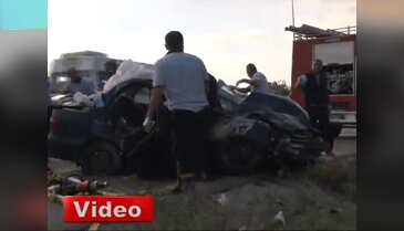 Ankara'da korkunç kaza