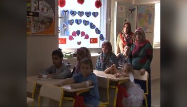 Hastanede karne sevinci
