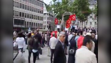 Başbakan'a Köln'den destek