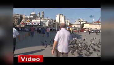 Taksim'de hayat normale dönüyor