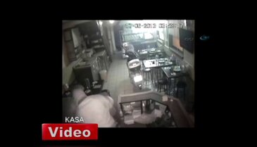 Kasayı saniyeler içinde çaldılar