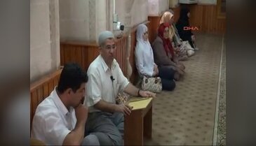 Hacı adaylarına uygulamalı eğitim