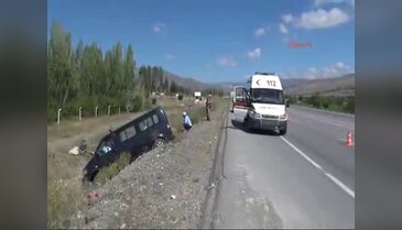 Bursalı aile düğün yolunda kaza yaptı