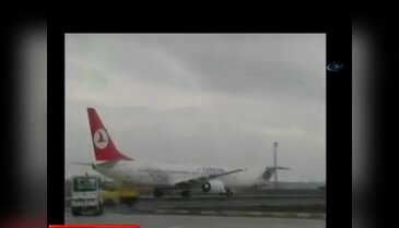 Havada panik anları!