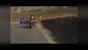 Cip motosikletleri biçti