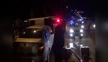 Eşine kaza yaptığını söyleyemedi