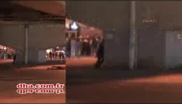 İşte polise ateş açılma anı