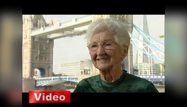 87'lik jimnastikçi nine Guinness'e girdi