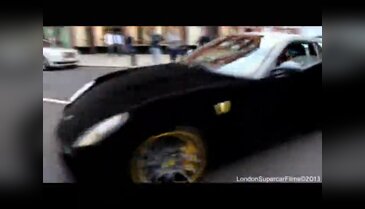 Ferrari'sine öyle bir şey yaptı ki...
