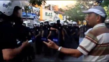 Polisten 'biber gazı' istemek