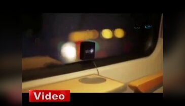 Trende uyuklayana reklam sürprizi