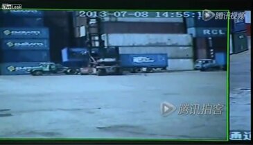 Forklift sürücüsünün hatası ölüm getirdi