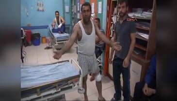Kuduz  köpek 6 kişiyi hastanelik etti