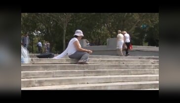 Gezi Parkı'nda dualı eylem